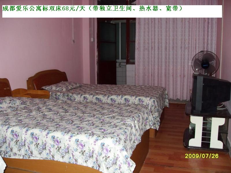 实景图-标间（两张床）建新东路店不带空调_重庆求职公寓
